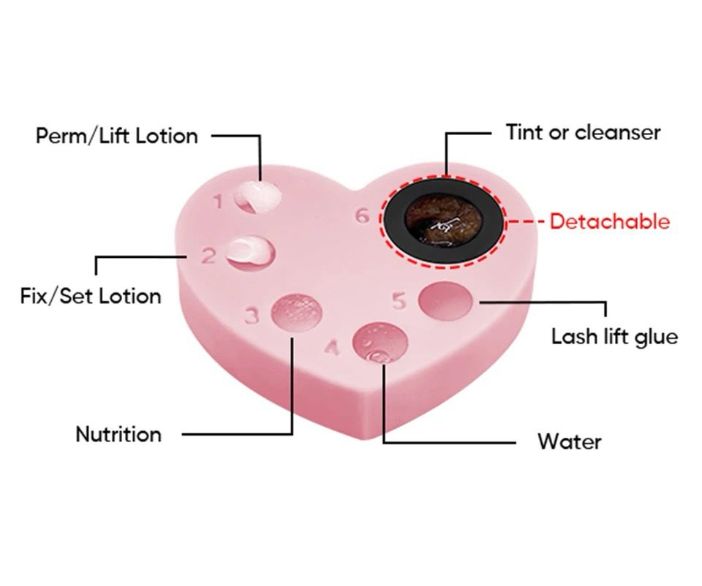 Corazón de silicón para lifting
