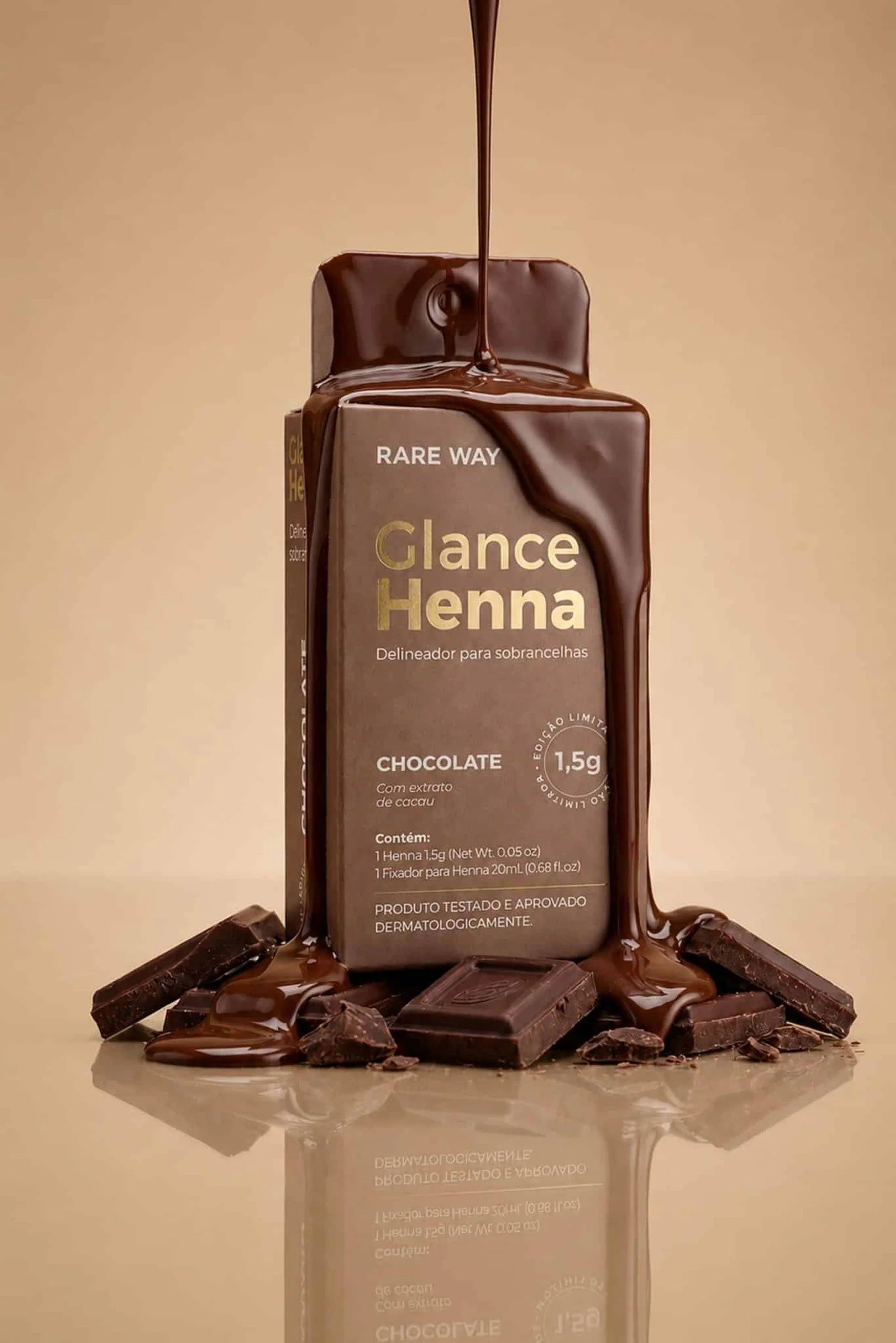 Henna brasileña Glance chocolate