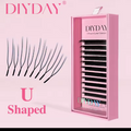 Pestañas DIYDAY YY "U" Shaped