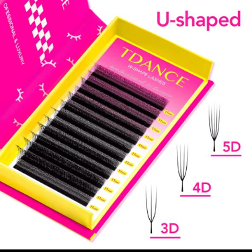 Pestañas TDANCE U shaped