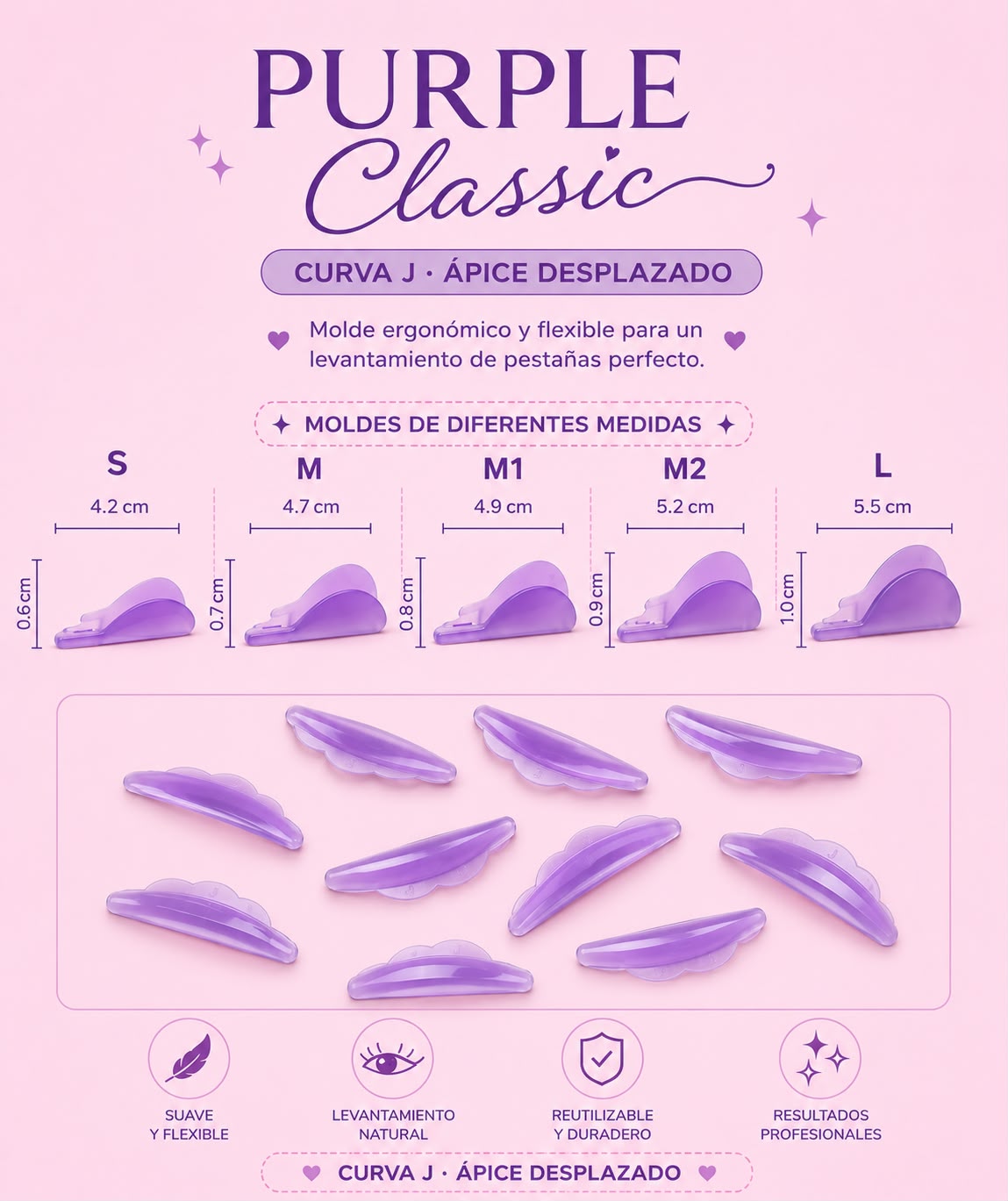 Moldes Purple classic