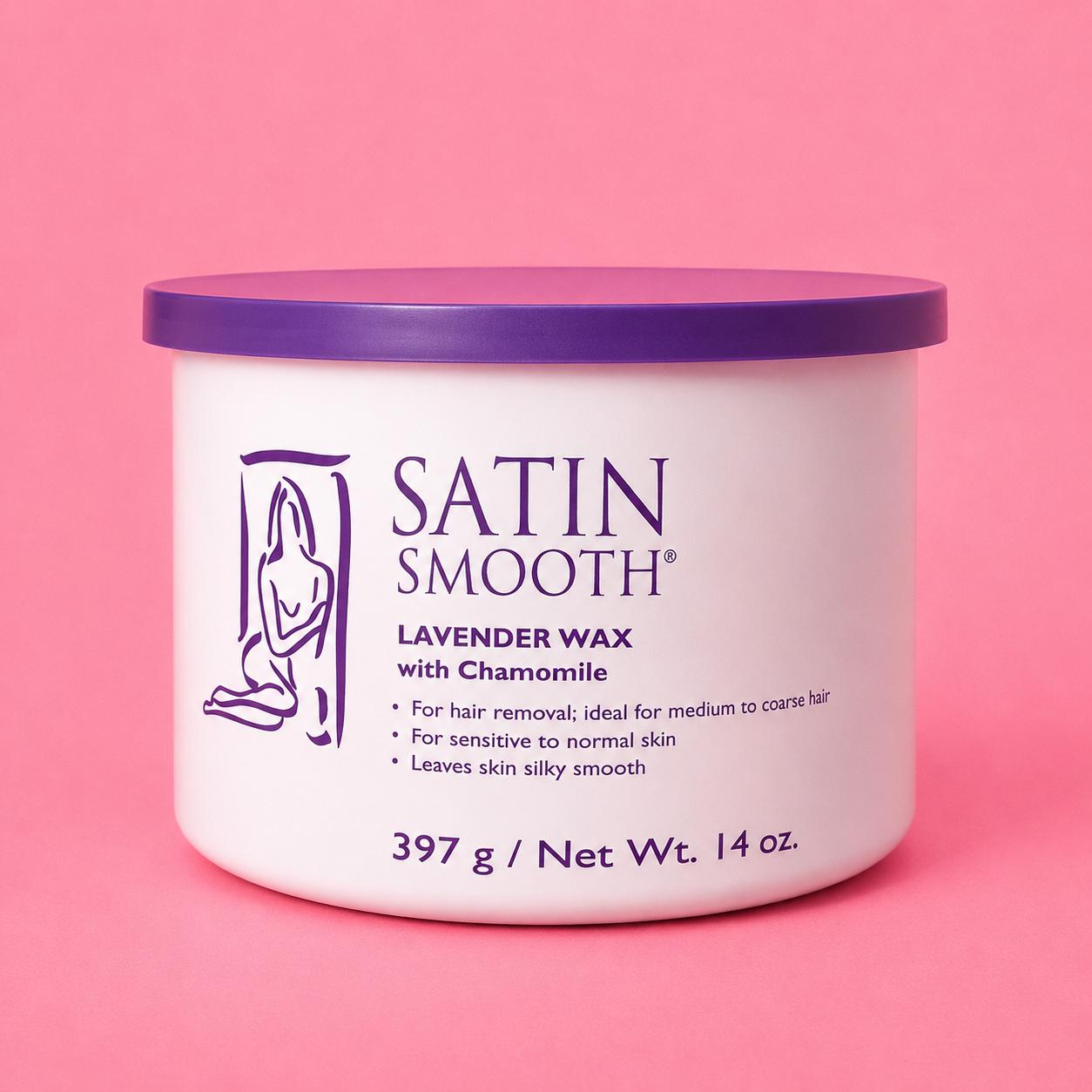 Cera Caliente Satin Smooth Lavanda y manzanilla