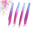 Pinzas rosa con azul HMQ Beauty